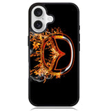 mazda fire Logo Z5045 iPhone 16 Plus Case
