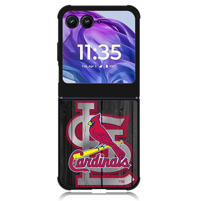St Louis Cardinals Logo 14th Motorola Moto Razr 2024 , Moto Razr 50 Case