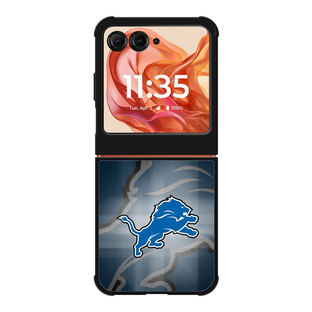 detroit lions nfl team logo Motorola Moto Razr 2025/2024 , Moto Razr 60/50 Case BC1476