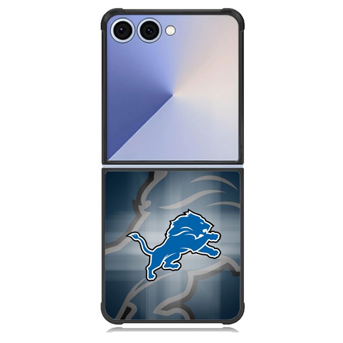 detroit lions nfl team logo Samsung Galaxy Z Flip 7 Case BC1476