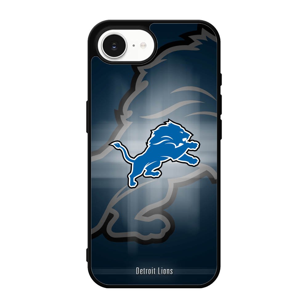 detroit lions nfl team logo iPhone 16e Case BC1476