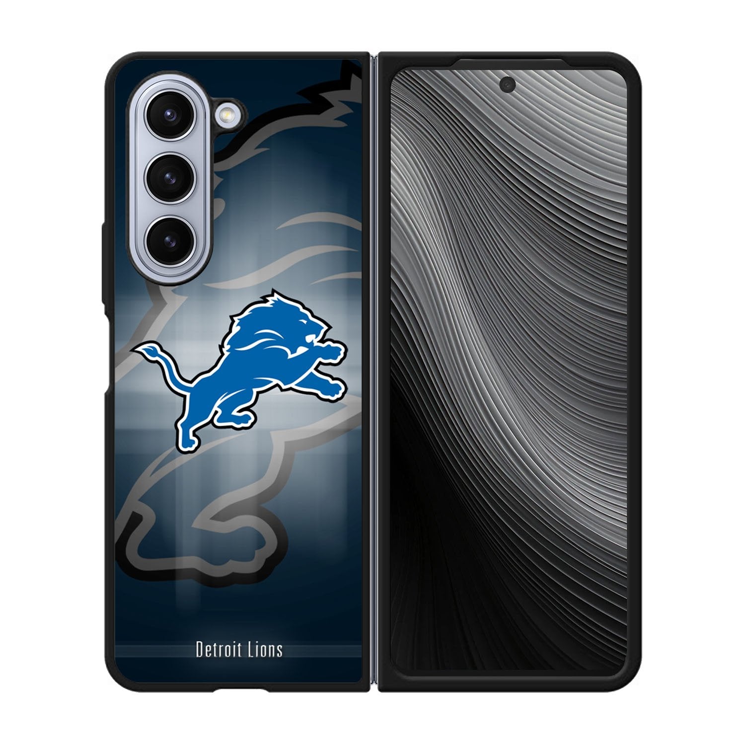 detroit lions nfl team logo Case Samsung Galaxy z Fold 5 5G BC1476