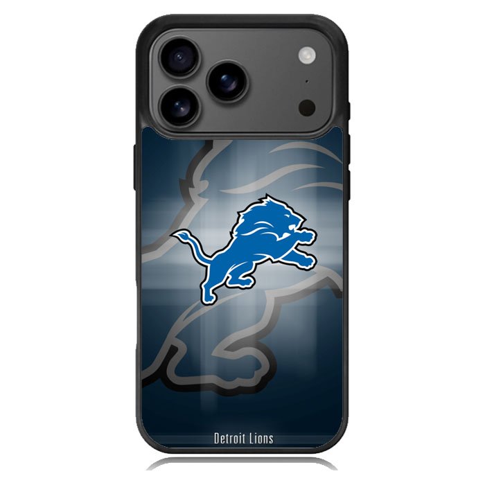 detroit lions nfl team logo iPhone 17 Pro Max Case BC1476