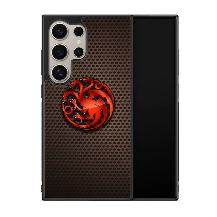 House Targaryen Logo Carbon Z5189 Samsung Galaxy S25 Ultra 5G Case