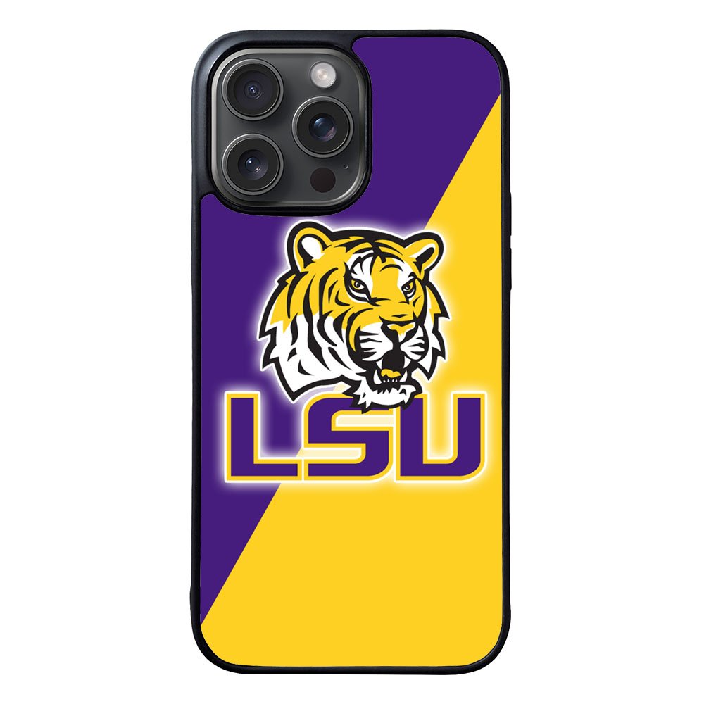 LSU Tigers Logo Case iPhone 15 Pro BC1480