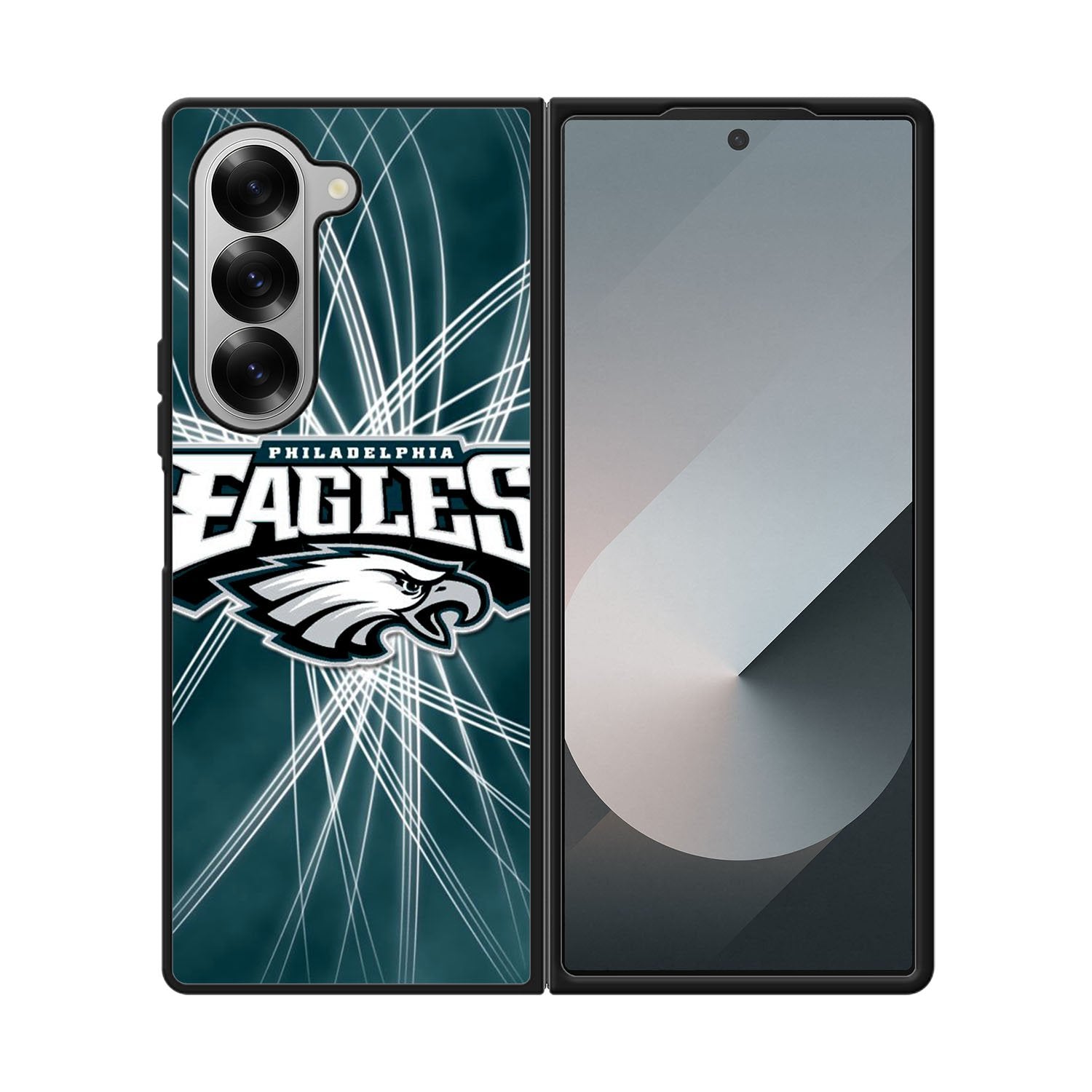 Philadelphia Eagles NFL Logo Case Samsung Galaxy Z Fold 6 5G BC1481