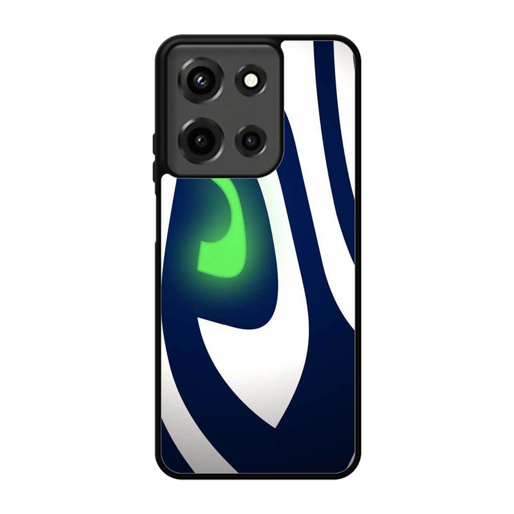 Seattle Seahawks Face Motorola Moto G 5G 2025 Case FE0361