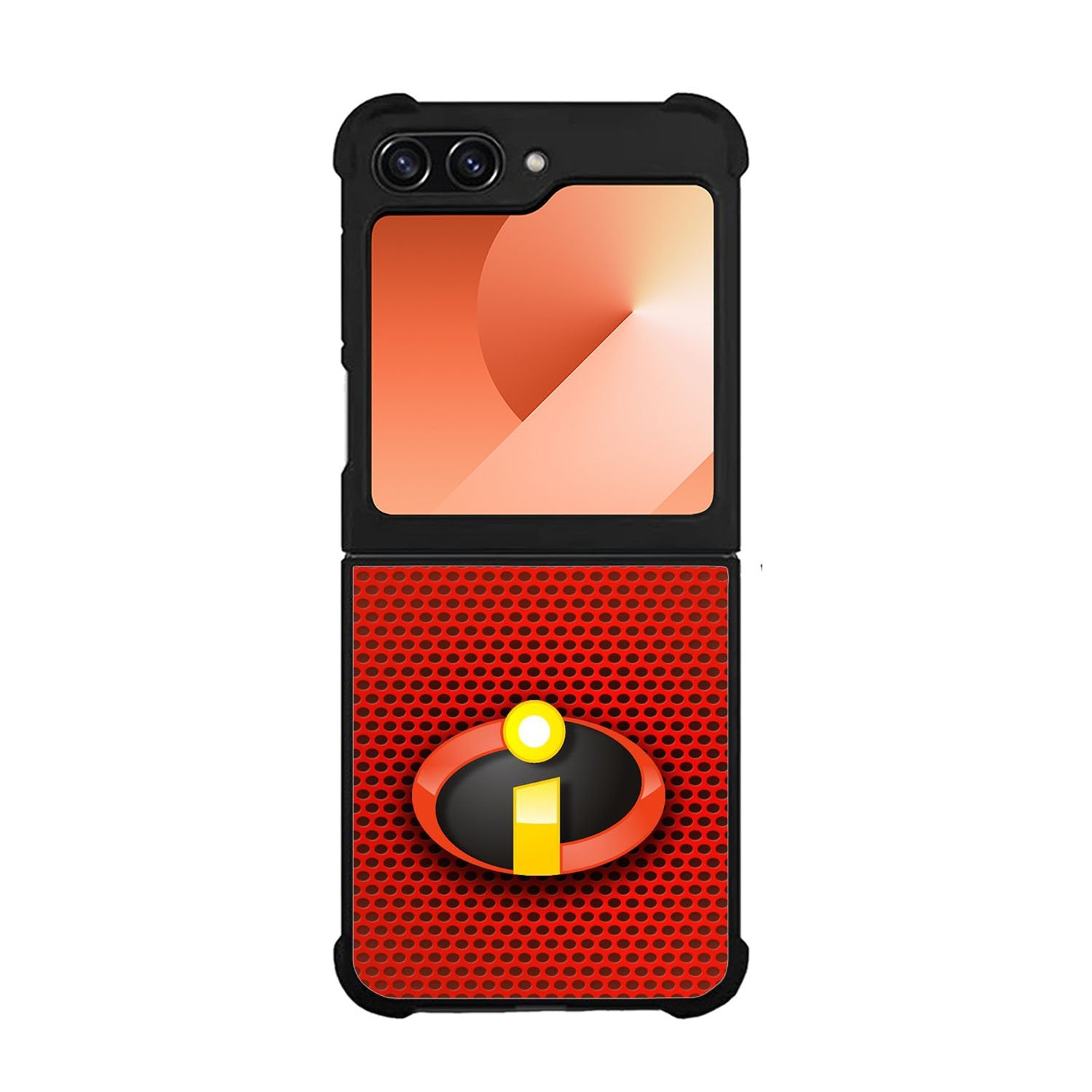The Incredibles 2 Logo Red Carbon Case Samsung Galaxy Z Flip 6 5G BC1492