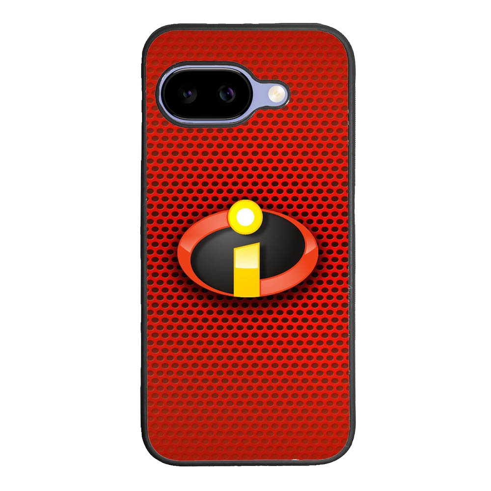 The Incredibles 2 Logo Red Carbon Google Pixel 10A Case BC1492