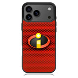 The Incredibles 2 Logo Red Carbon iPhone 17 Pro Max Case BC1492