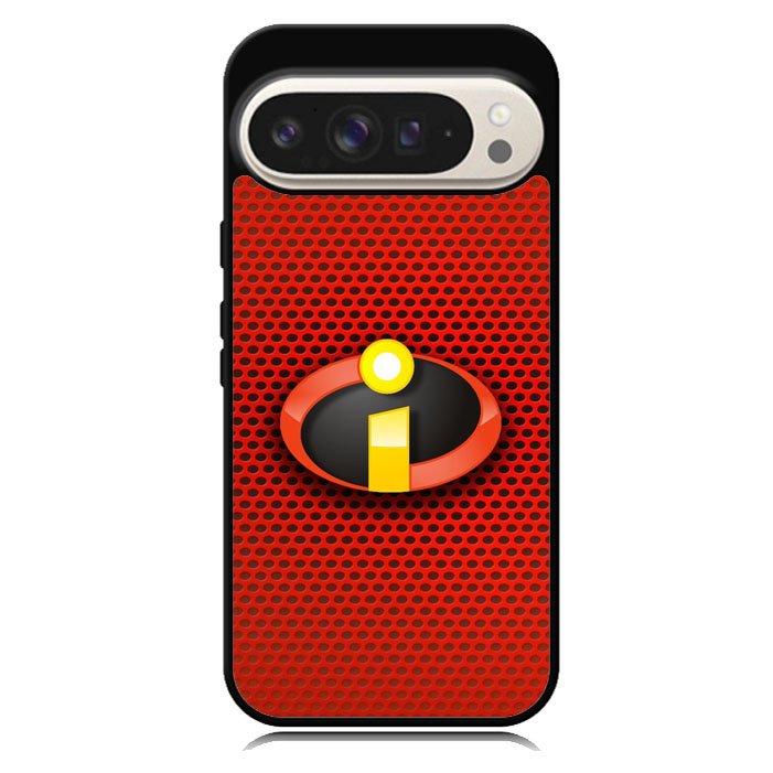 The Incredibles 2 Logo Red Carbon Google Pixel 10 | Google Pixel 10 Pro Case BC1492