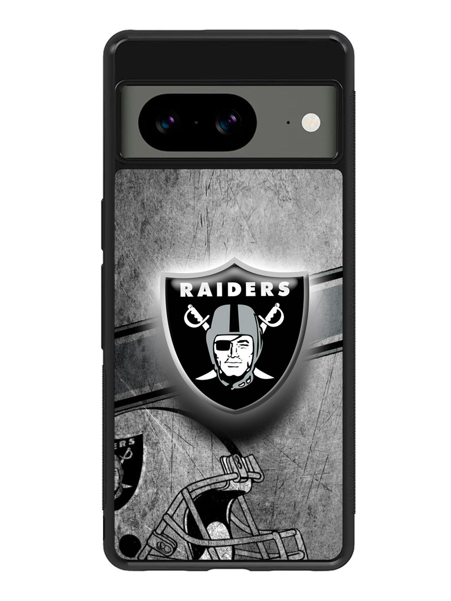 oakland raiders logo 9th Google Pixel 8a Case