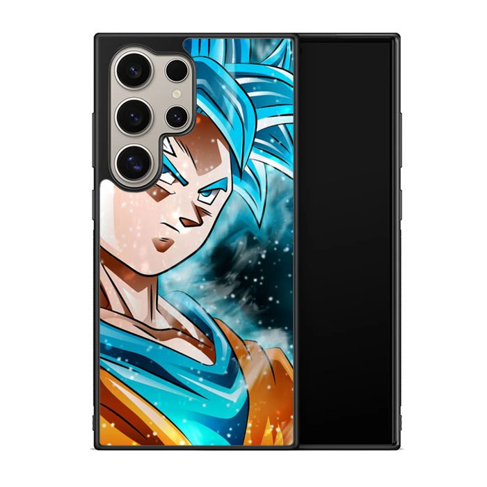 son goku super saiyan god blue Z5275 Samsung Galaxy S25 Ultra 5G Case