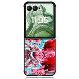 super saiyan god kaioken son goku Z5276 Motorola Moto Razr+ Plus 2024/2025 Case, Motorola Razr 50 Ultra/50s Ultra Case