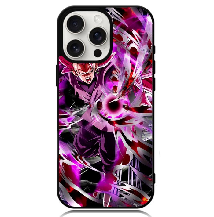Goku Black Super Saiyan Rose Case iPhone 16 Pro BC1495