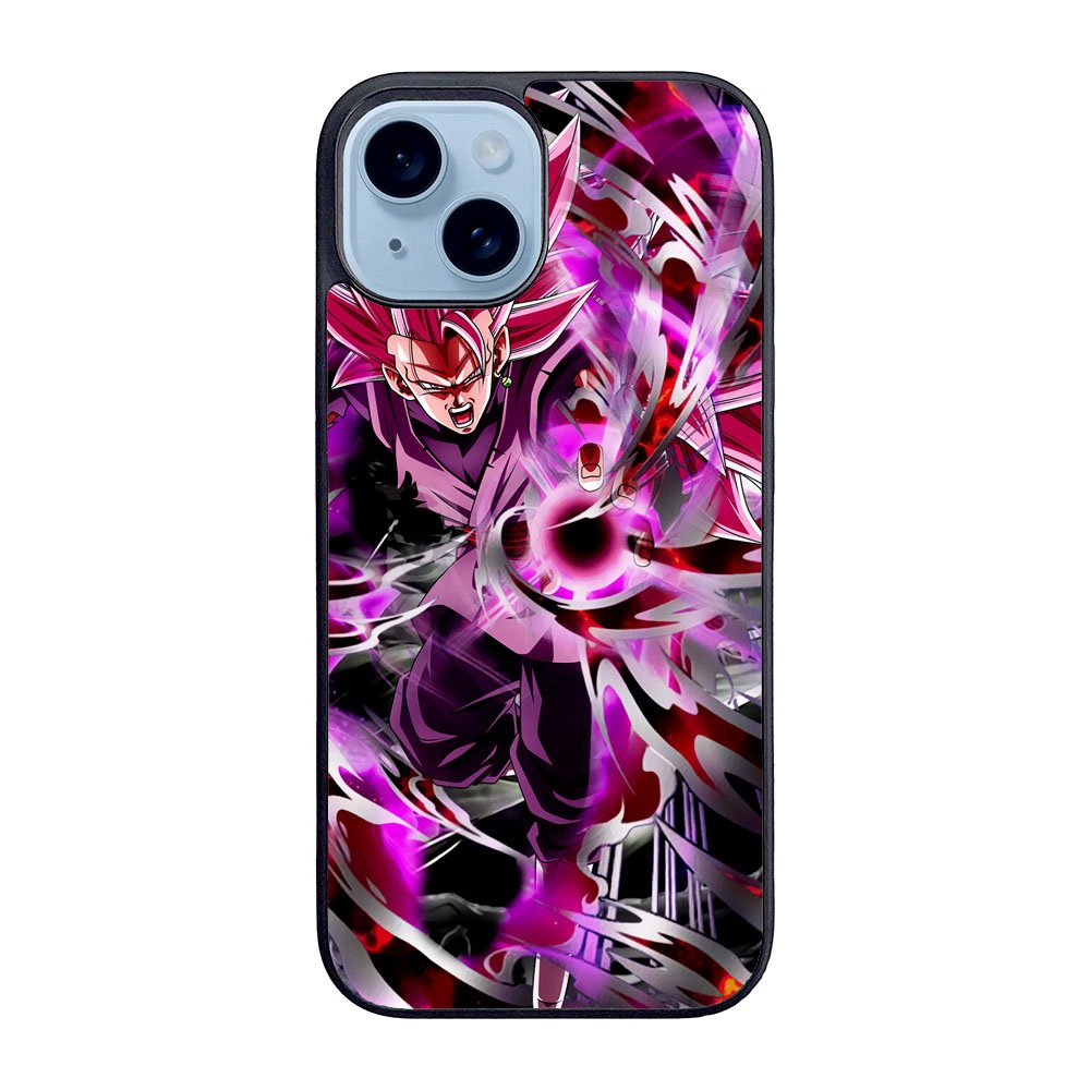 Goku Black Super Saiyan Rose Case iPhone 15 BC1495
