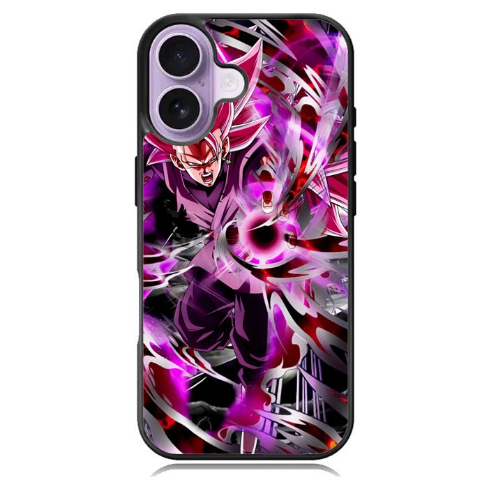 Goku Black Super Saiyan Rose iPhone 17 Case BC1495