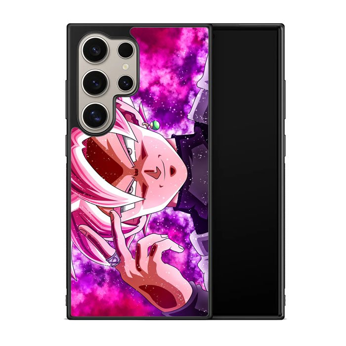 black goku super saiyan god rose Face Z5280 Samsung Galaxy S25 Ultra 5G Case