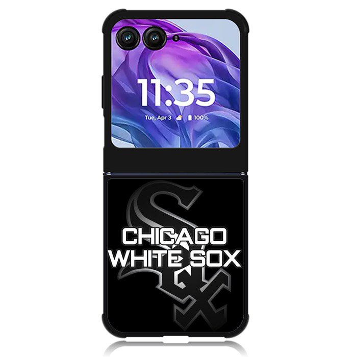 Chicago White Sox Logo 2nd Motorola Moto Razr 2024 , Moto Razr 50 Case
