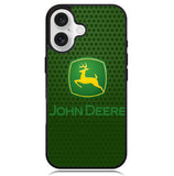 john deere logo carbon Case iPhone 16 BC1515