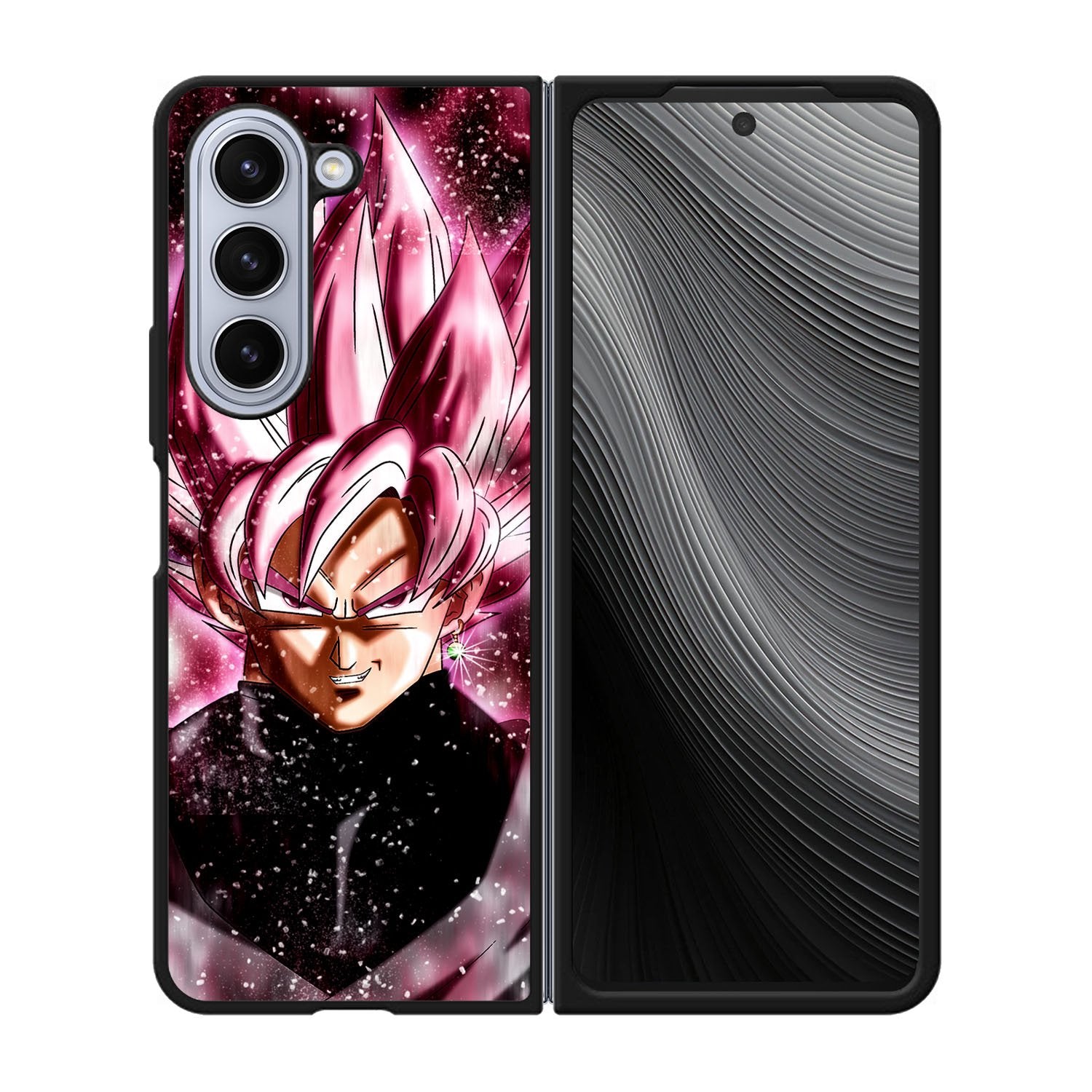 dragon ball super black goku Case Samsung Galaxy z Fold 5 5G BC1516