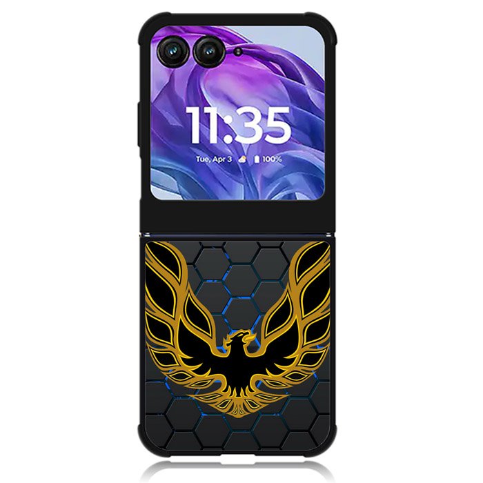 Pontiac Trans Am Firebird Logo Motorola Moto Razr 2024 , Moto Razr 50 Case