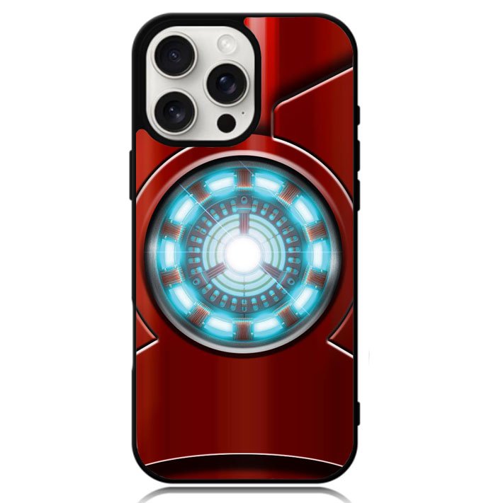 Ironman Armor Arc Reactor Case iPhone 16 Pro Max BC1520