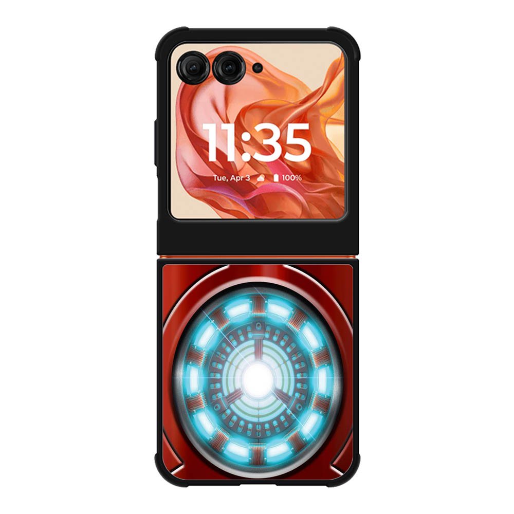 Ironman Armor Arc Reactor Motorola Moto Razr 2025/2024 , Moto Razr 60/50 Case BC1520