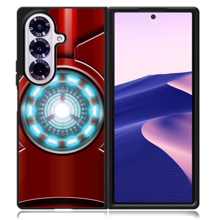 Ironman Armor Arc Reactor Samsung Galaxy Z Fold 7 5G Case BC1520