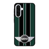 Mini Cooper Style British Racing Black Green Samsung Galaxy A56 Case FE2949