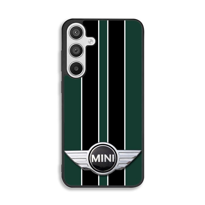 Mini Cooper Style British Racing Black Green Samsung Galaxy A26 Case FE2949