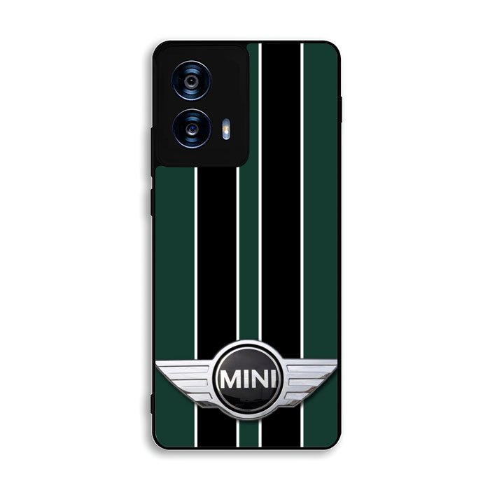 Mini Cooper Style British Racing Black Green Motorola Moto G Power 5G 2024 Case FE1163