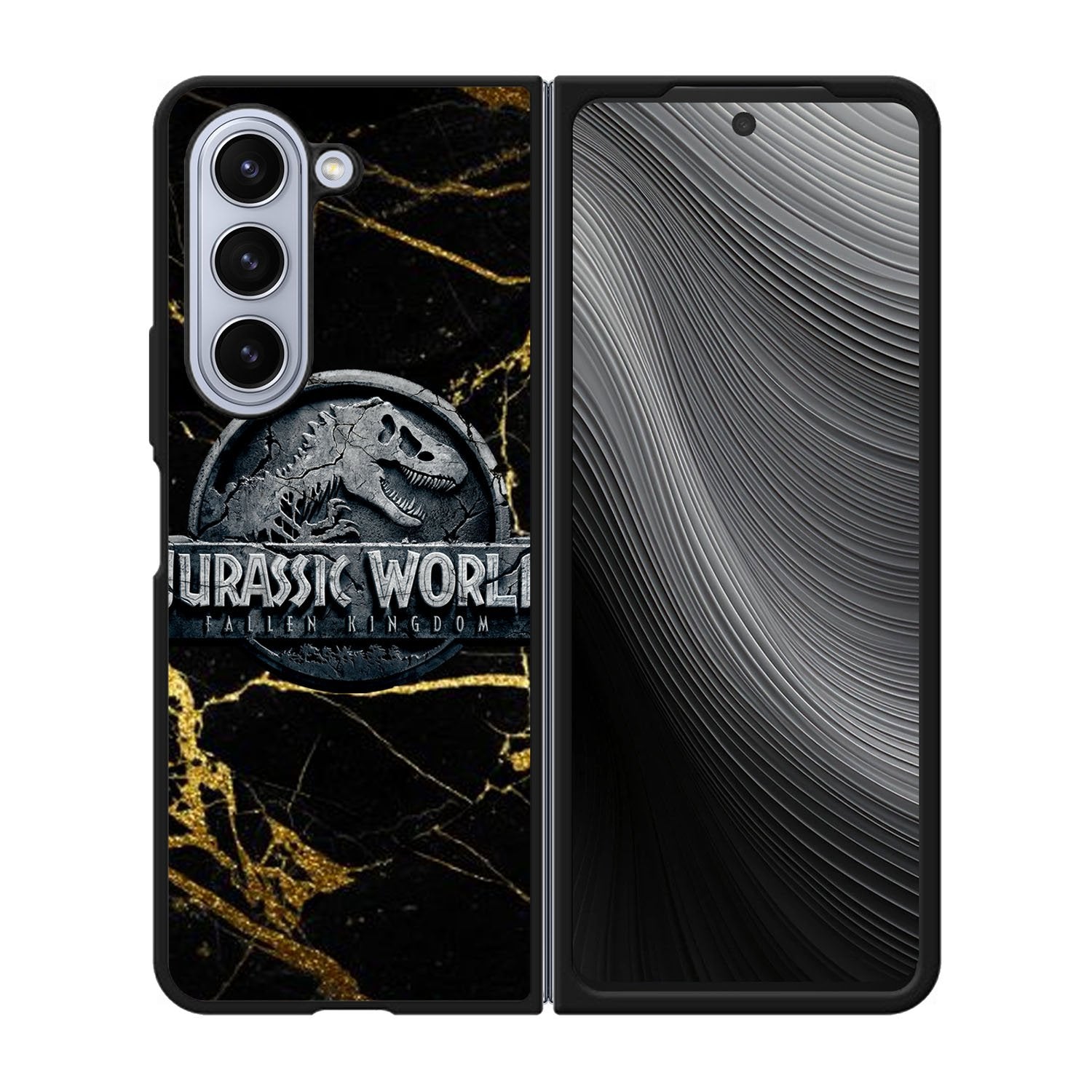 jurassic world fallen kingdom logo Case Samsung Galaxy z Fold 5 5G BC1511