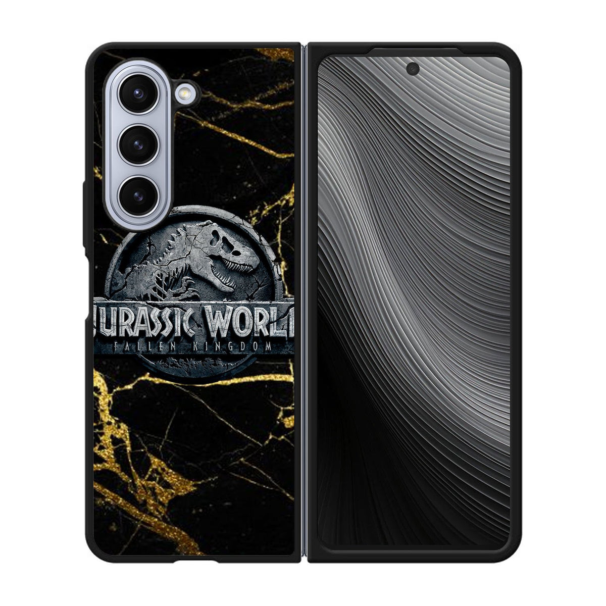 jurassic world fallen kingdom logo Case Samsung Galaxy z Fold 5 5G BC1511