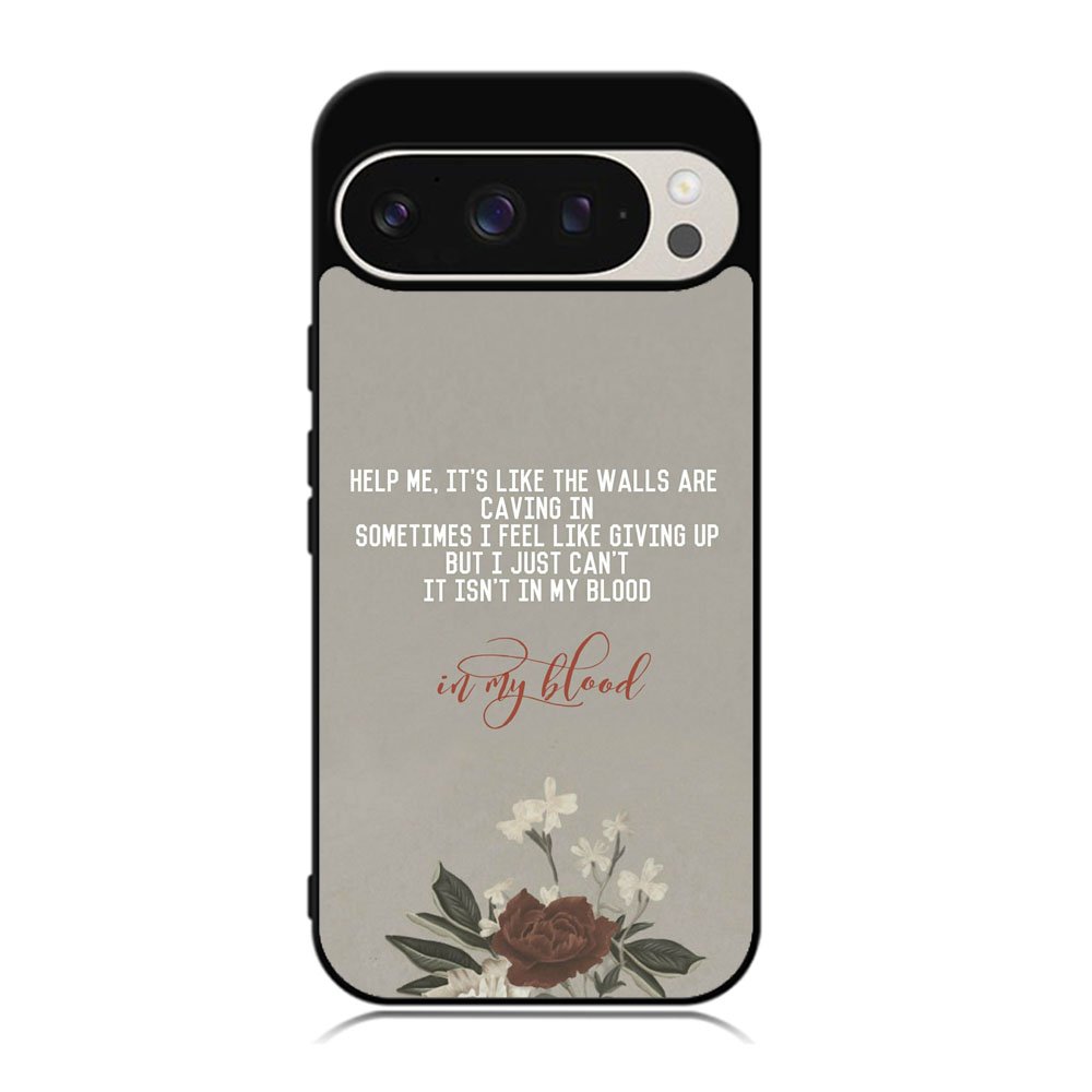Shawn Mendes In My Blood  lyrics Case Google Pixel 9 Pro XL BC1510
