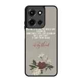 Shawn Mendes In My Blood  lyrics Motorola Moto G 5G 2025 Case BC1510