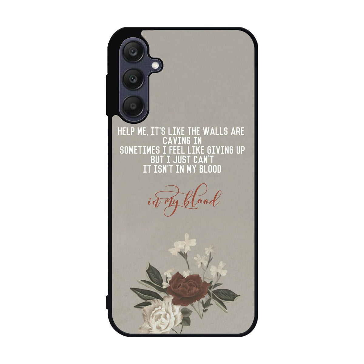 Shawn Mendes In My Blood  lyrics Samsung Galaxy A25 5G Case BC1510