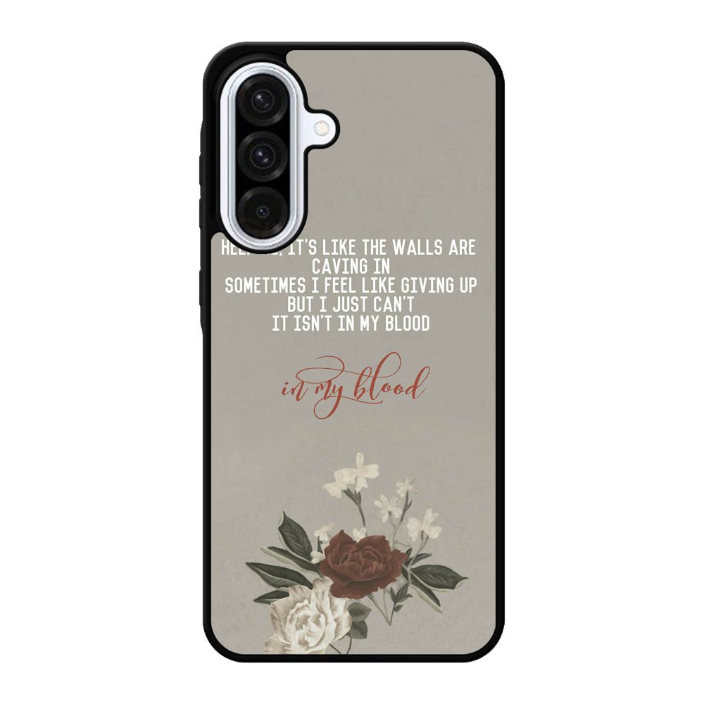 Shawn Mendes In My Blood  lyrics Samsung Galaxy A56 Case BC1510