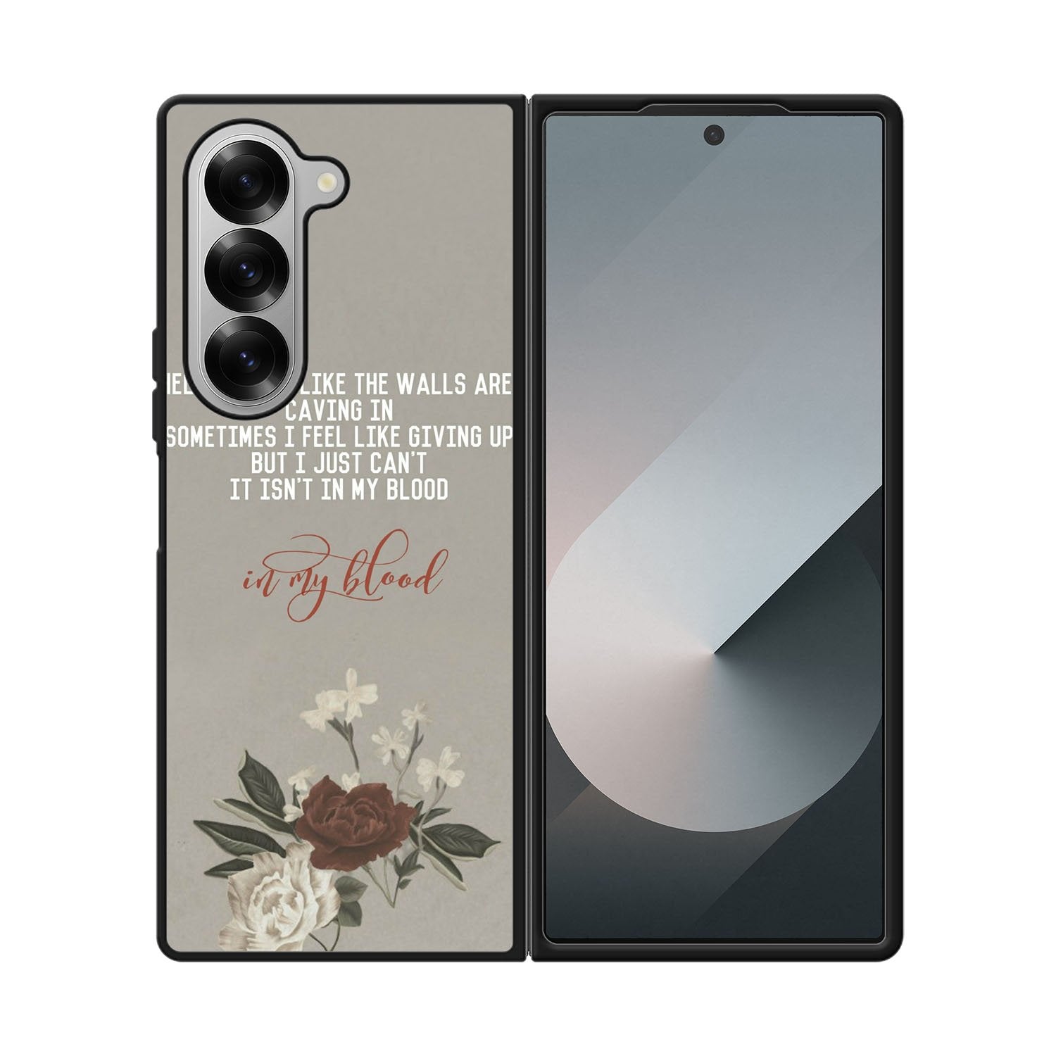 Shawn Mendes In My Blood  lyrics Case Samsung Galaxy Z Fold 6 5G BC1510