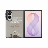 Shawn Mendes In My Blood  lyrics Samsung Galaxy Z Fold 8 Case BC1510