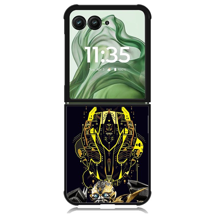 Bumblebee movie Logo Z7107 Motorola Moto Razr+ Plus 2024/2025 Case, Motorola Razr 50 Ultra/50s Ultra Case