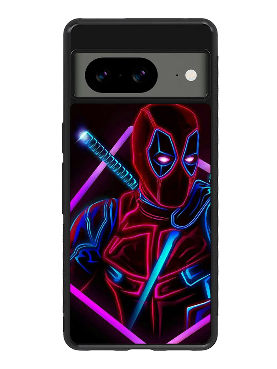 Deadpool Neon Google Pixel 8a Case