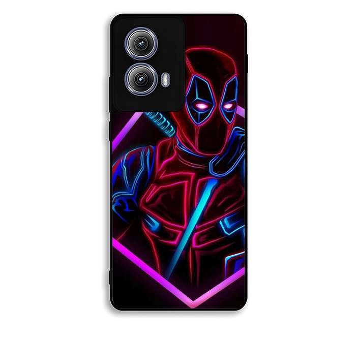 Deadpool Neon Motorola Moto Edge 2024 Case FE2488