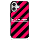 Black Pink Z7113 iPhone 16 Plus Case