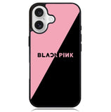 black pink logo Case iPhone 16 BC1509