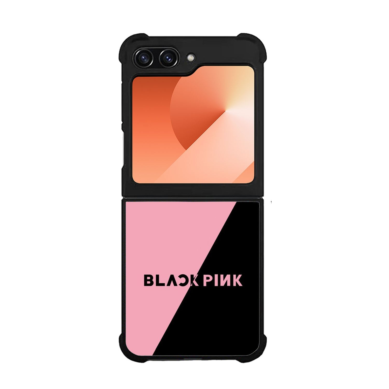 black pink logo Case Samsung Galaxy Z Flip 6 5G BC1509