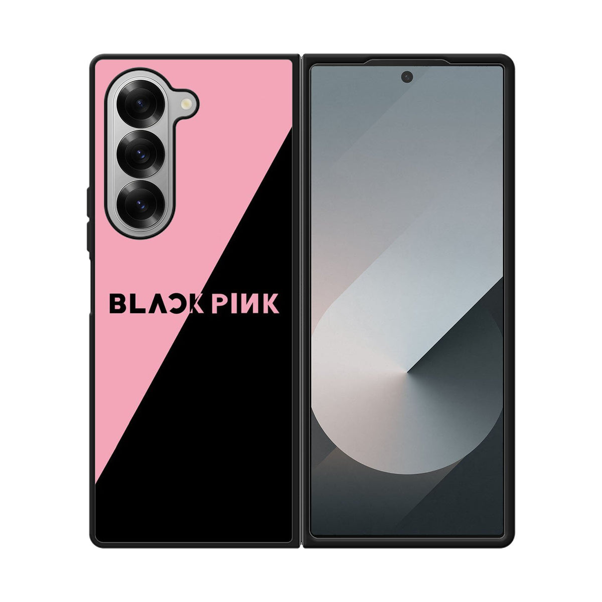 black pink logo Case Samsung Galaxy Z Fold 6 5G BC1509