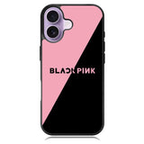black pink logo iPhone 17 Case BC1509