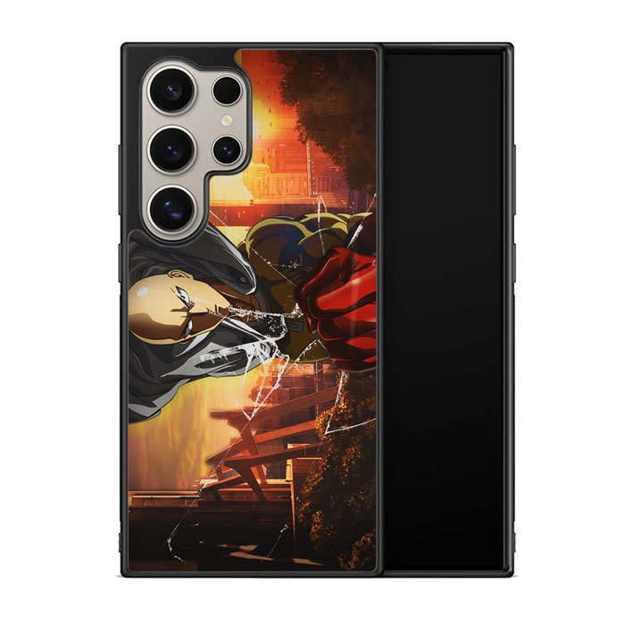 one punch man saitama Z7138 Samsung Galaxy S24 Ultra 5G Case