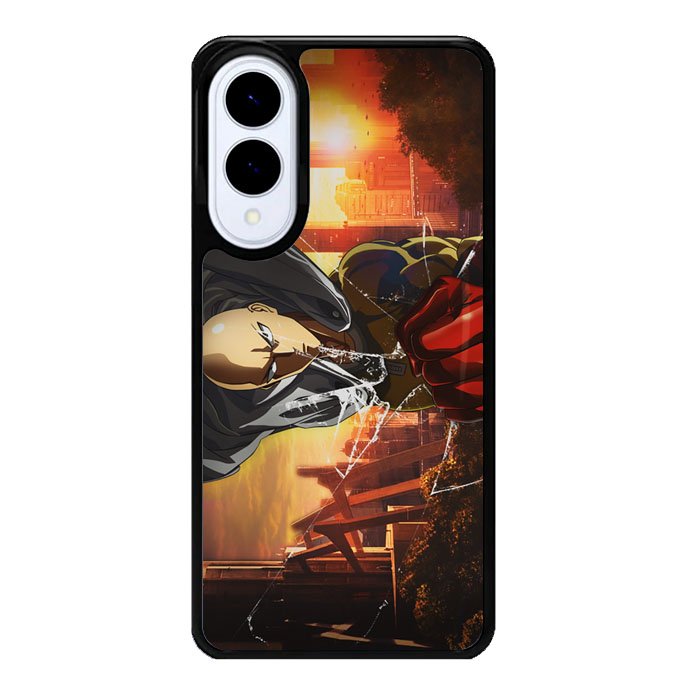one punch man saitama Z7138 Samsung Galaxy S25 Edge Case